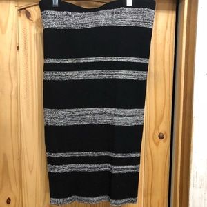 Heavy ribbed striped skirt BUY 3 GET 1 FREE